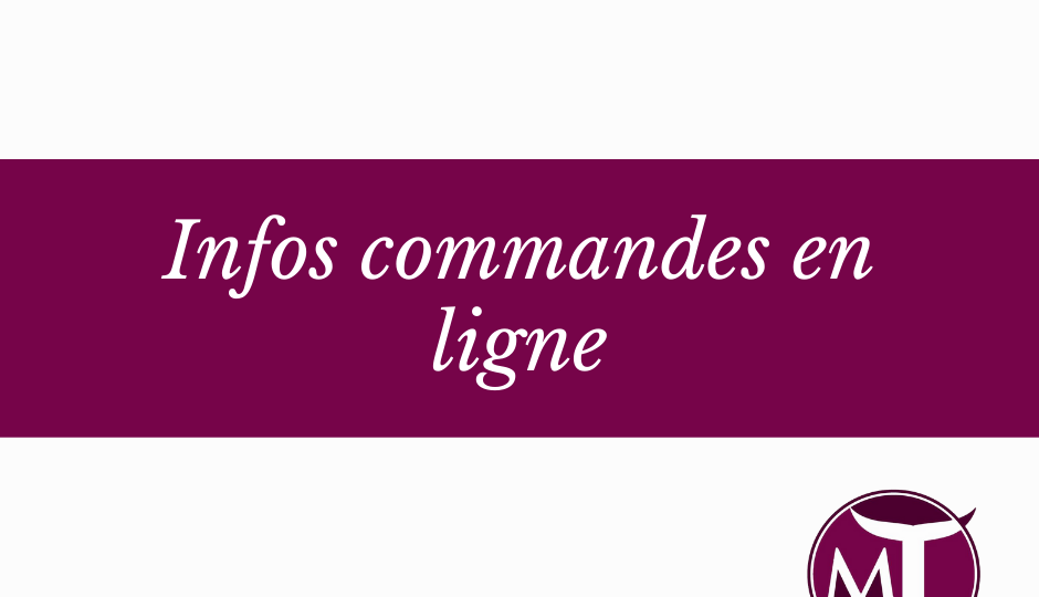 infos commandes en ligne