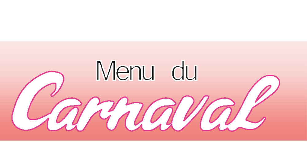 logo menu du carnaval